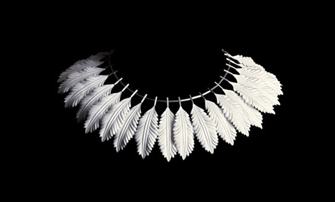 PaperPhine Anne Franke: Paper Jewelry Collection “Blanc de Neige”