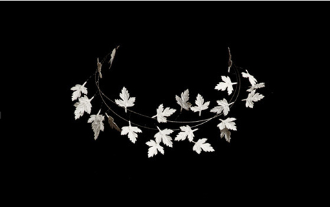 PaperPhine Anne Franke: Paper Jewelry Collection “Blanc de Neige”